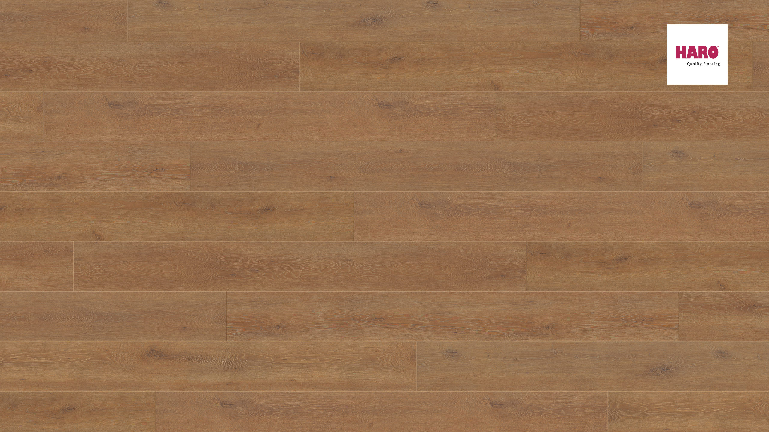HARO Laminat Eiche Veneto Honig Landhausdiele 4V | Tritty 200 Aqua Gran Via | 2.Wahl-4018427426989