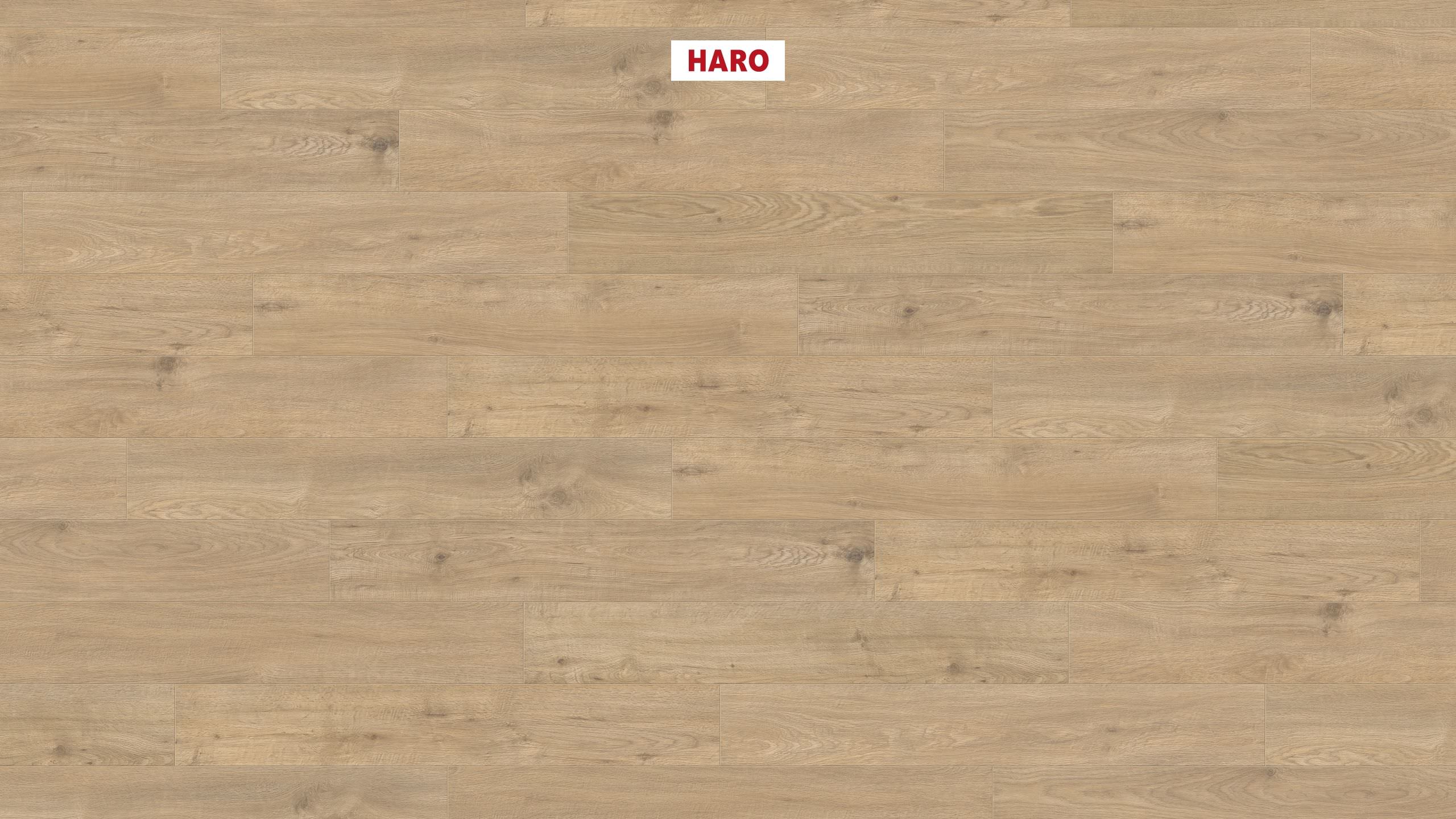 HARO Laminat Eiche Sicilia puro authentic matt Landhausdiele 4V | Tritty 200 Aqua | 2.Wahl | 11,5 m²-4018427426903
