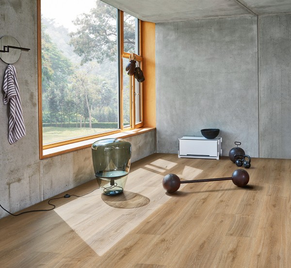 PARADOR Vinylboden Eiche Royal hell gekälkt Landhausdiele Holzstruktur | Basic 30 | 2. Wahl | 27 m²